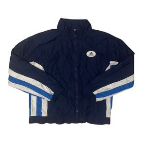 Adidas Vintage Navy Blue Windbreaker